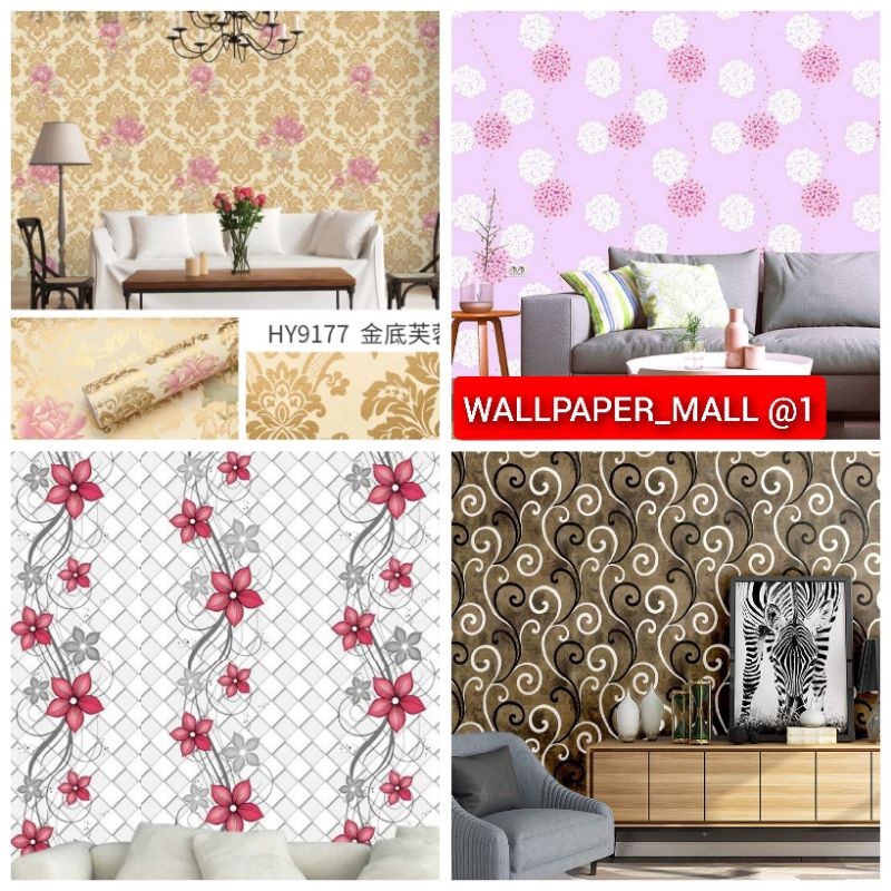 Jual Wallpaper Dinding Ruang Tamu Wallpaper Dinding Ruang Tamu Elegan