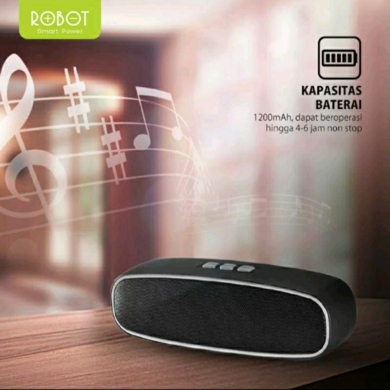 Jual Speaker Bluetooth Robot RB210 Portable Wireless Super Bass Mini ...