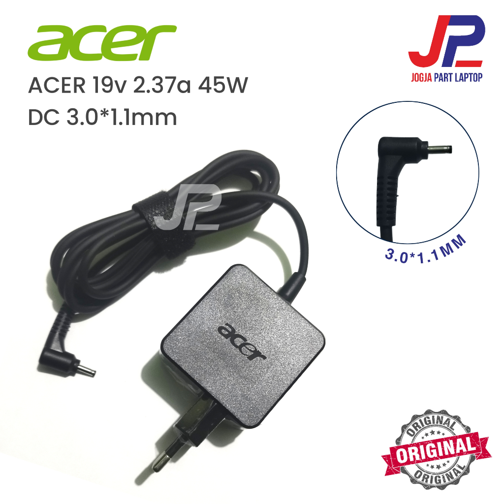 Jual Adaptor Charger Laptop Acer Swift 3 Square Model SF314 19V 2.37A
