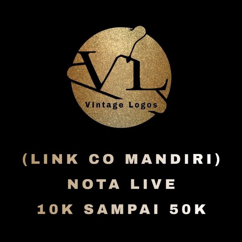 Jual NOTA CO / NOTA LIVE 10K SAMPAI 50K (1KG) | Shopee Indonesia