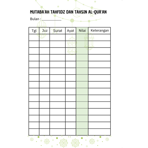 Jual Buku Mutaba'ah | Buku monitoring | Buku Ngaji TPA | buku mutaba'ah ...