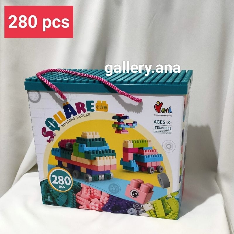 Jual Mainan Edukasi Anak Ohsome / KKV Building Block Park 260 280 360 ...