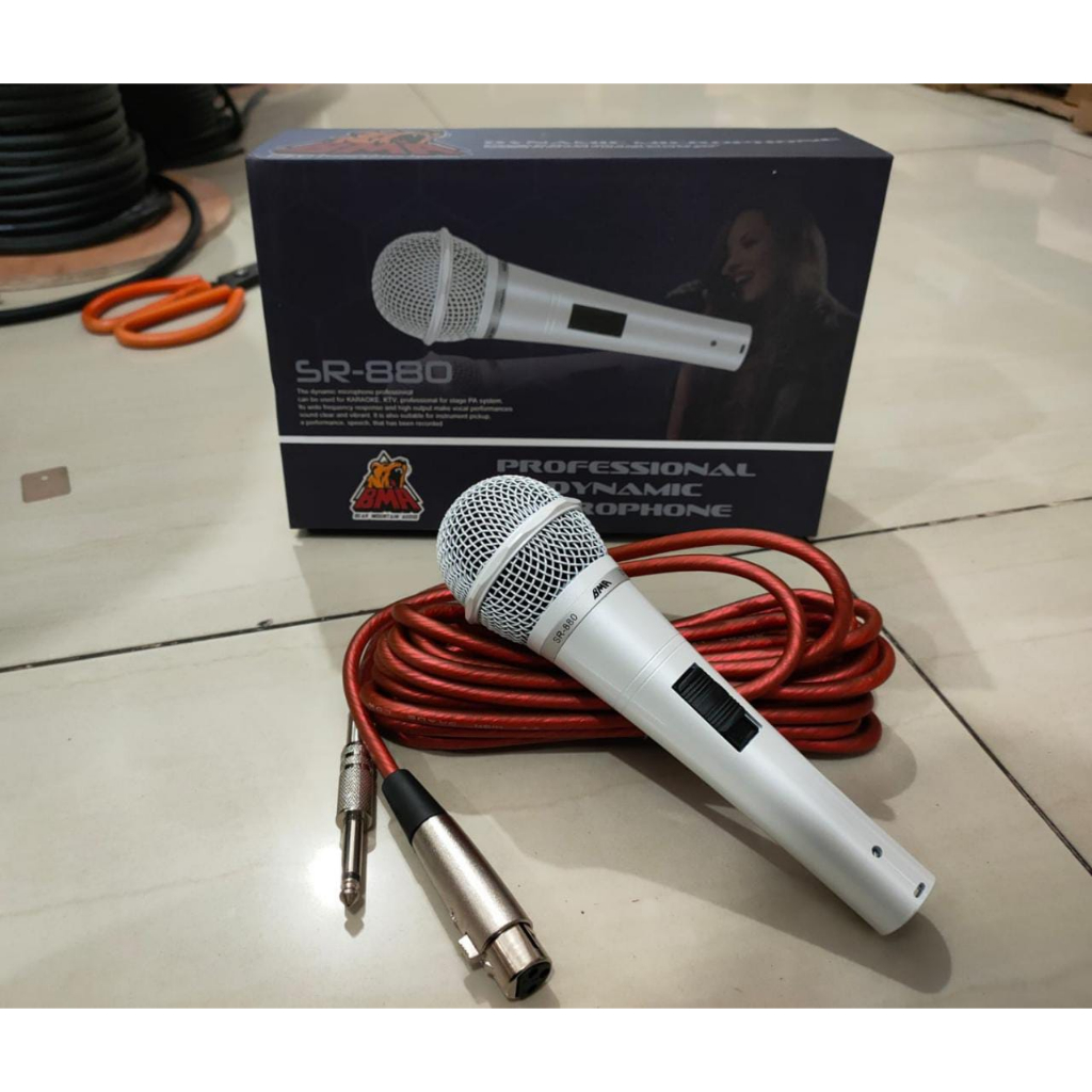 Jual MIC MICROPHONE BMA SR880 mikrofon bma sr 880 | Shopee Indonesia