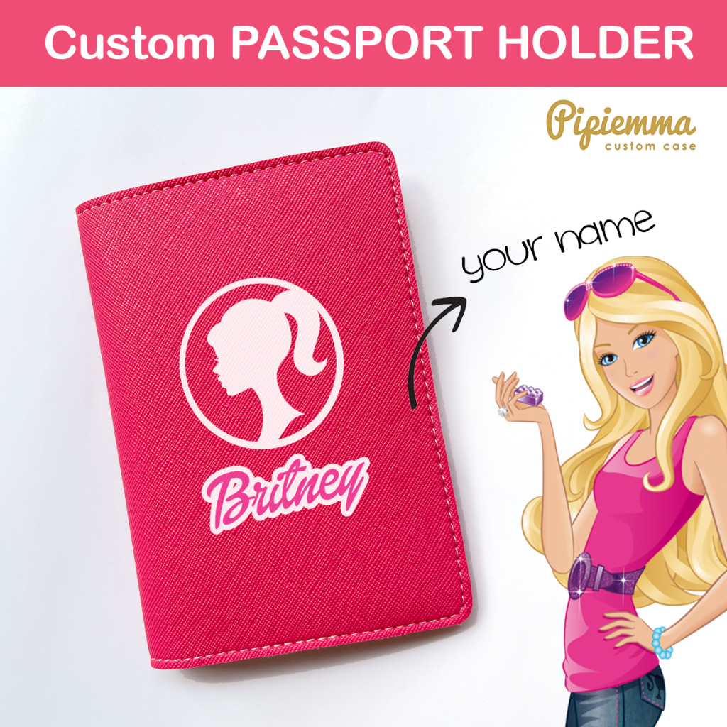 Jual Sampul Paspor Barbie Custom Nama Passport Cover | Shopee Indonesia