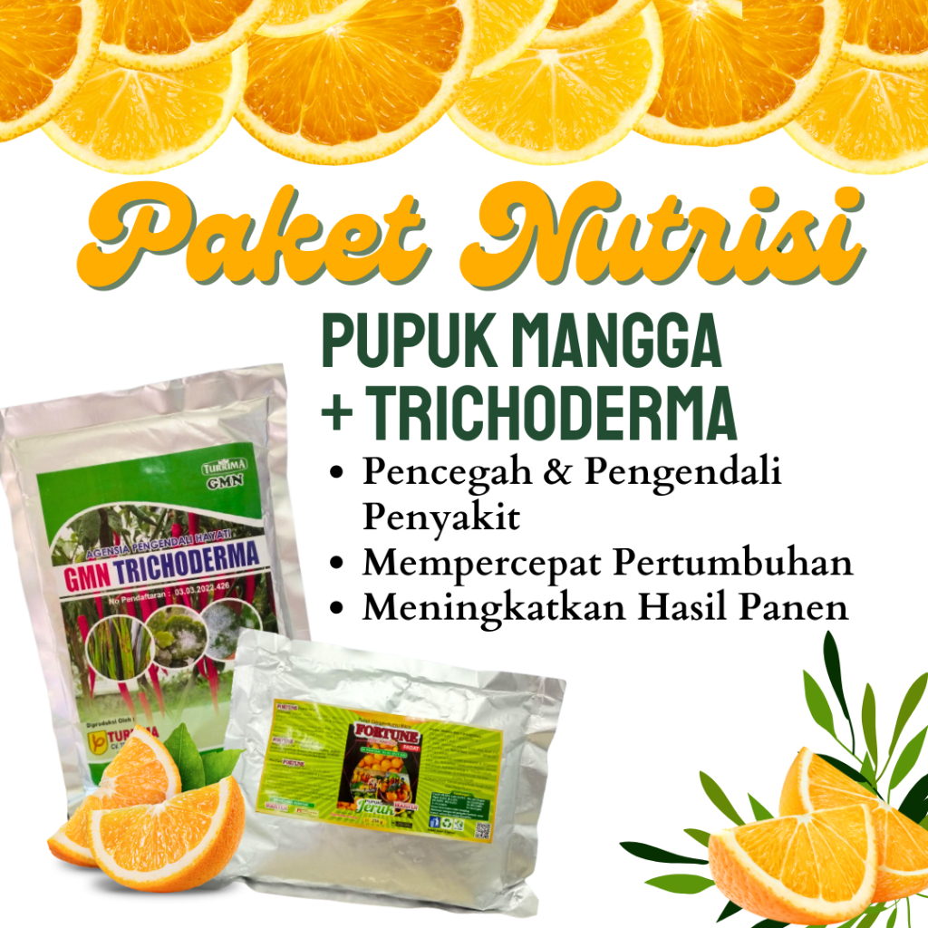 Jual Paket Pupuk Buah Jeruk Tabulampot, Trichoderma Hayati Obat Embun ...