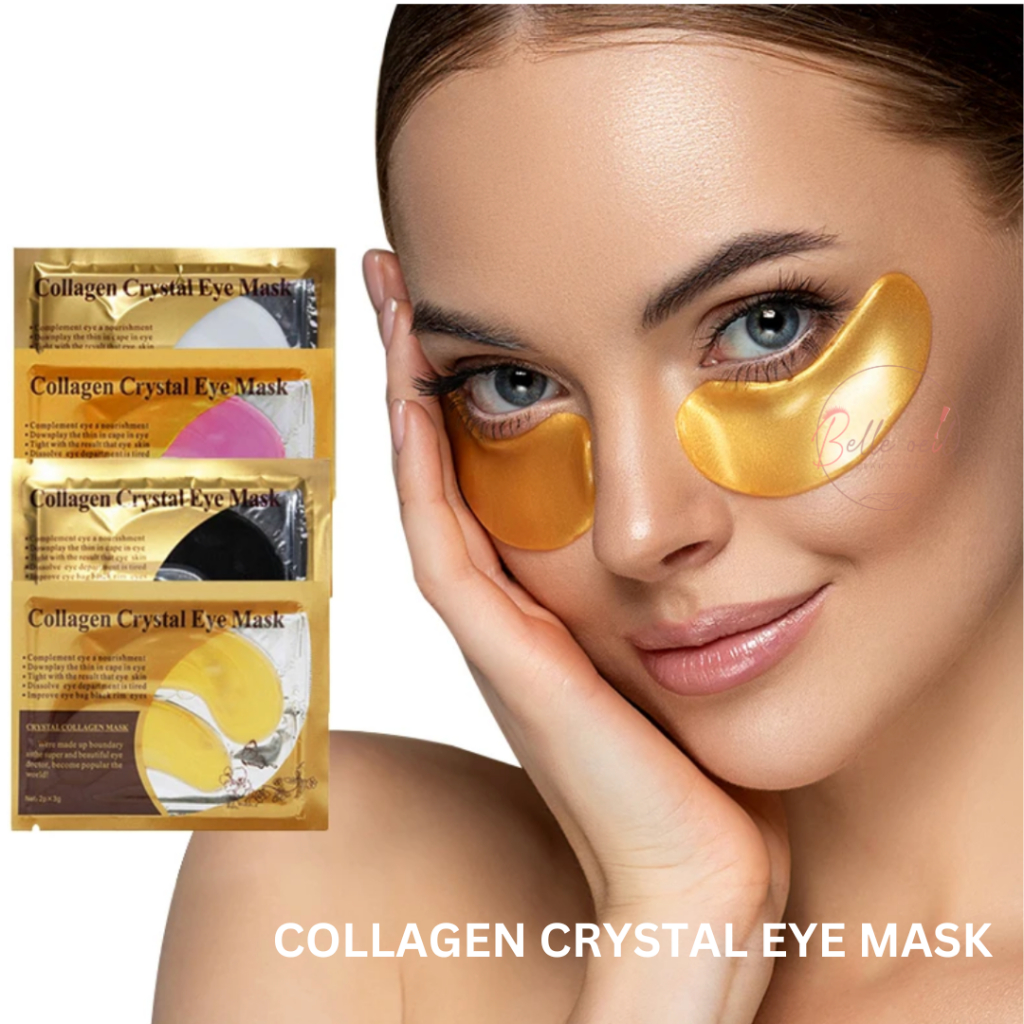 Jual 1 PASANG Masker Mata COLLAGEN CRYSTAL GOLD EYE BAG MASK EYEMASK