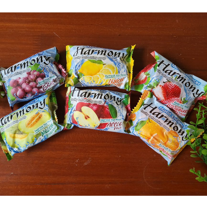 Sabun Mandi Harmony Batang (Jual Eceran) - Aroma Buah