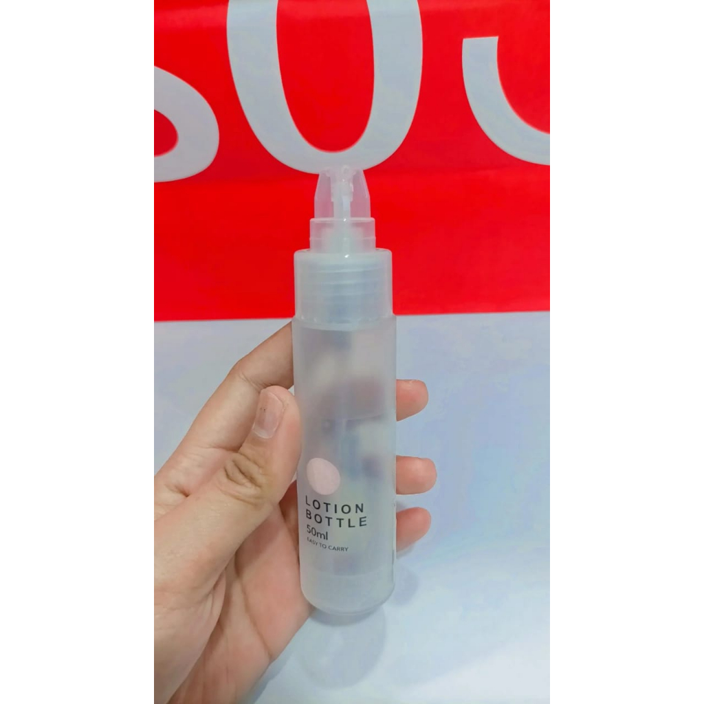 Jual Miniso Lotion Bottle 50ml Pump Shopee Indonesia