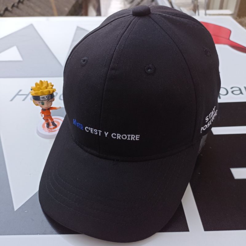 Jual TOPI SIMPLE CAP STAY POSITIVE by SHOOPEN | Shopee Indonesia