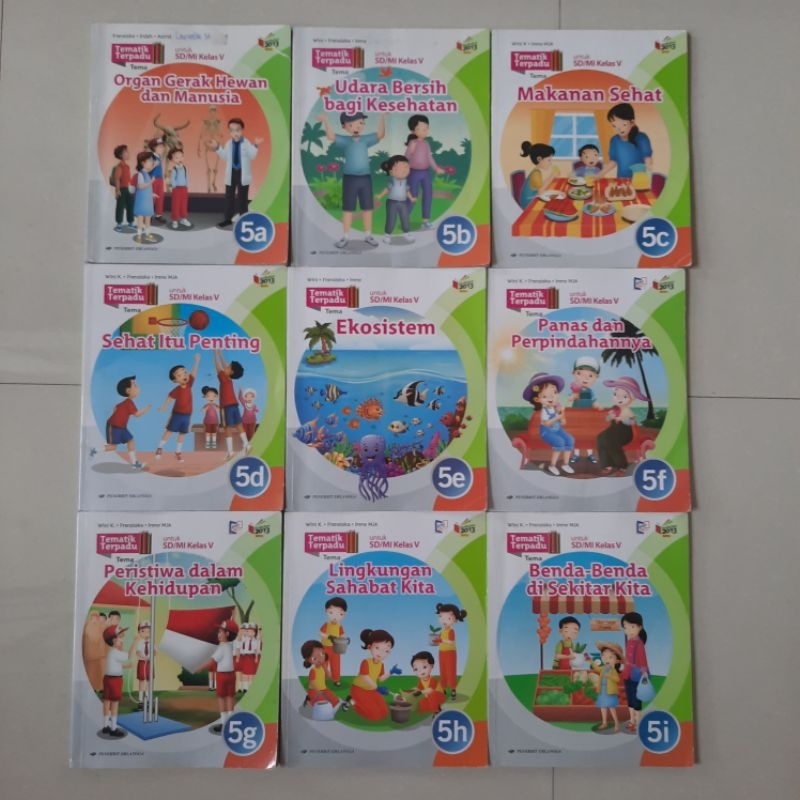 Jual Buku Tematik Terpadu kelas 5/V SD (Take All) | Shopee Indonesia