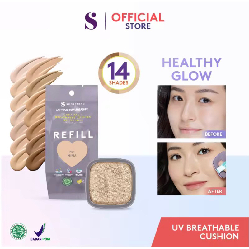 Jual (COPY PASTE) SOMETHINC (REFILL) COPY PASTE BREATHABLE MESH CUSHION ...