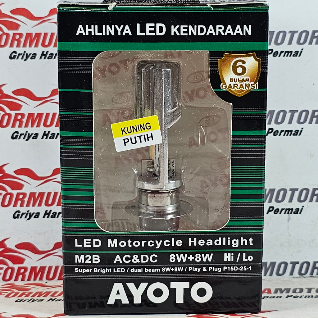 Jual Lampu Led Ayoto All Series H H H Universal Sisi Pilih Tipe Bohlamp Lampu Depan