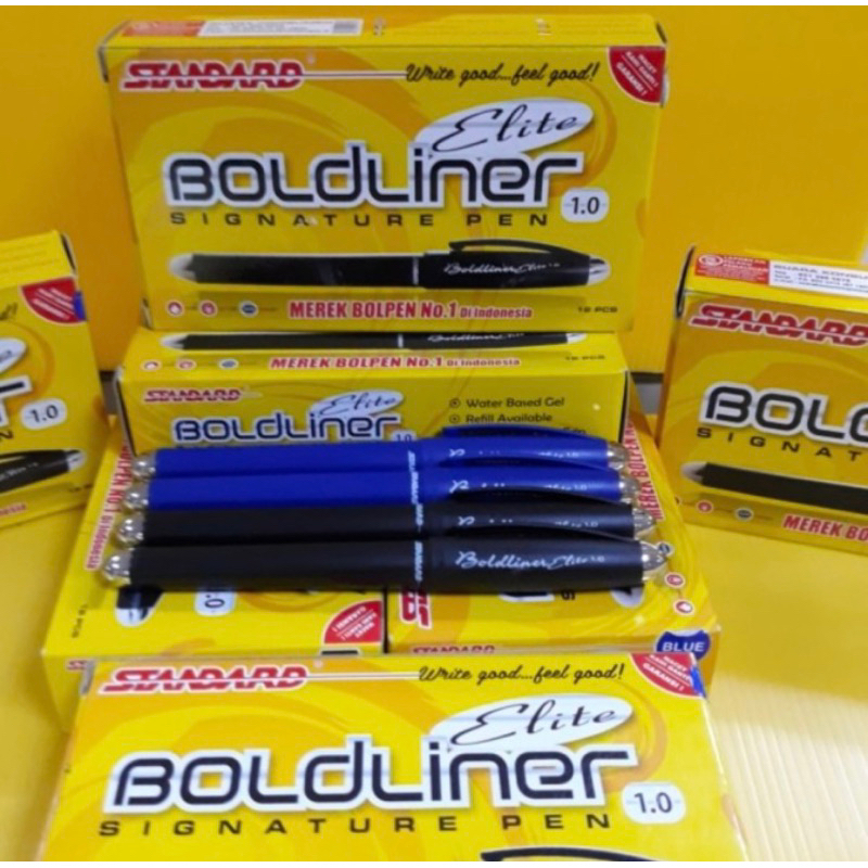 Jual Ballpoint Standard Elite Boldliner Signature Pen (1 Pcs) | Shopee ...