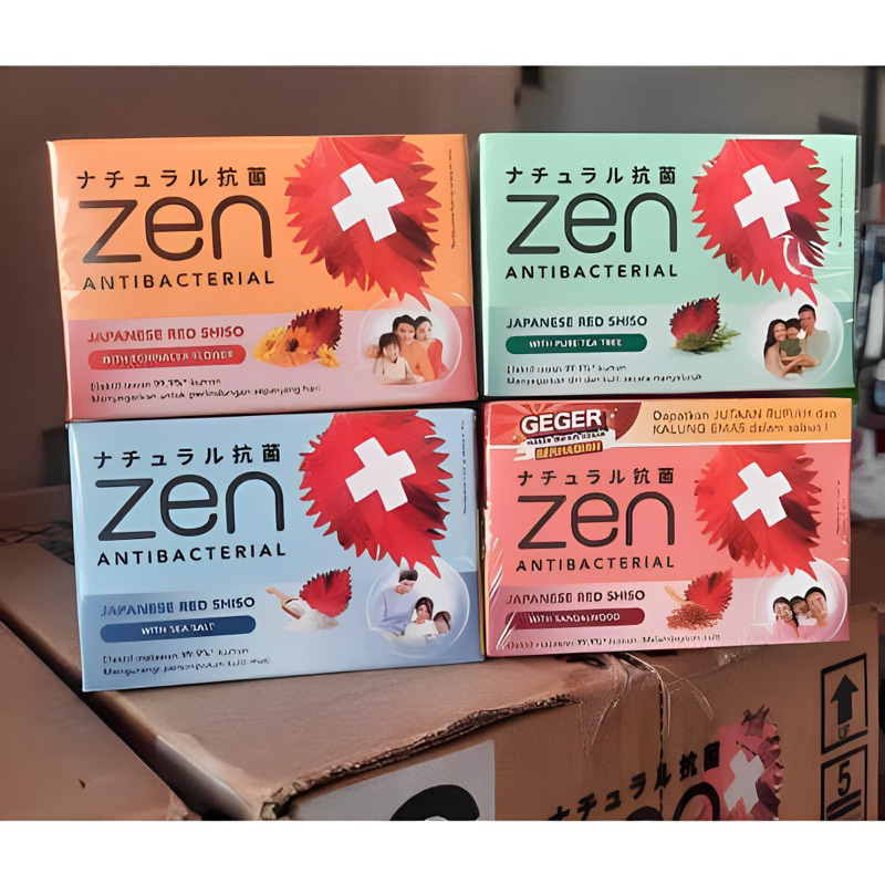 Jual PAKET HEMAT SABUN MANDI BATANG ZEN | Shopee Indonesia