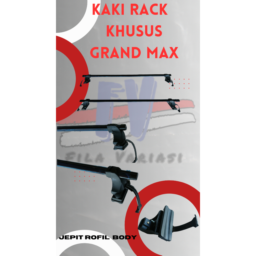 Jual Kaki Rack Bagasi Atas Mobil Crossbar Khusus Gran Max | Shopee ...
