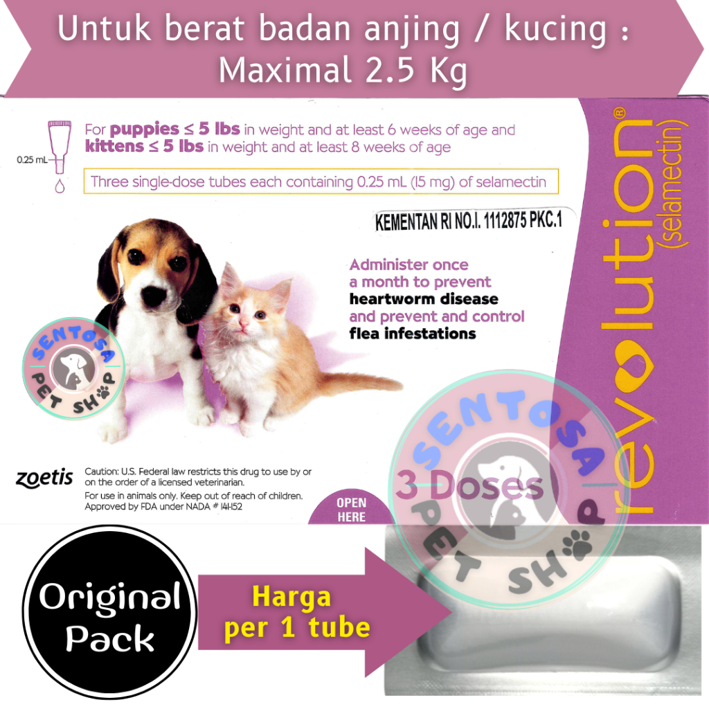 Jual Revolution Mauve / Revolution Kitten / Revolution Puppy