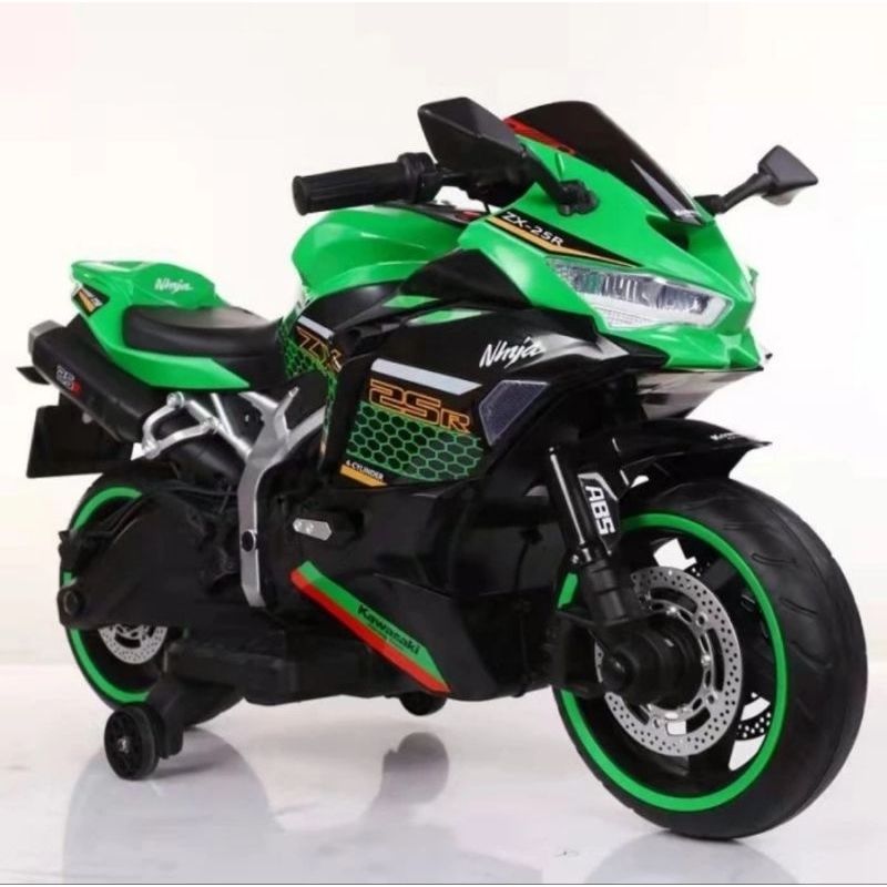 Jual Mainan Anak Motor Aki Kawasaki Ninja ZX 25R ABS Yukita 738