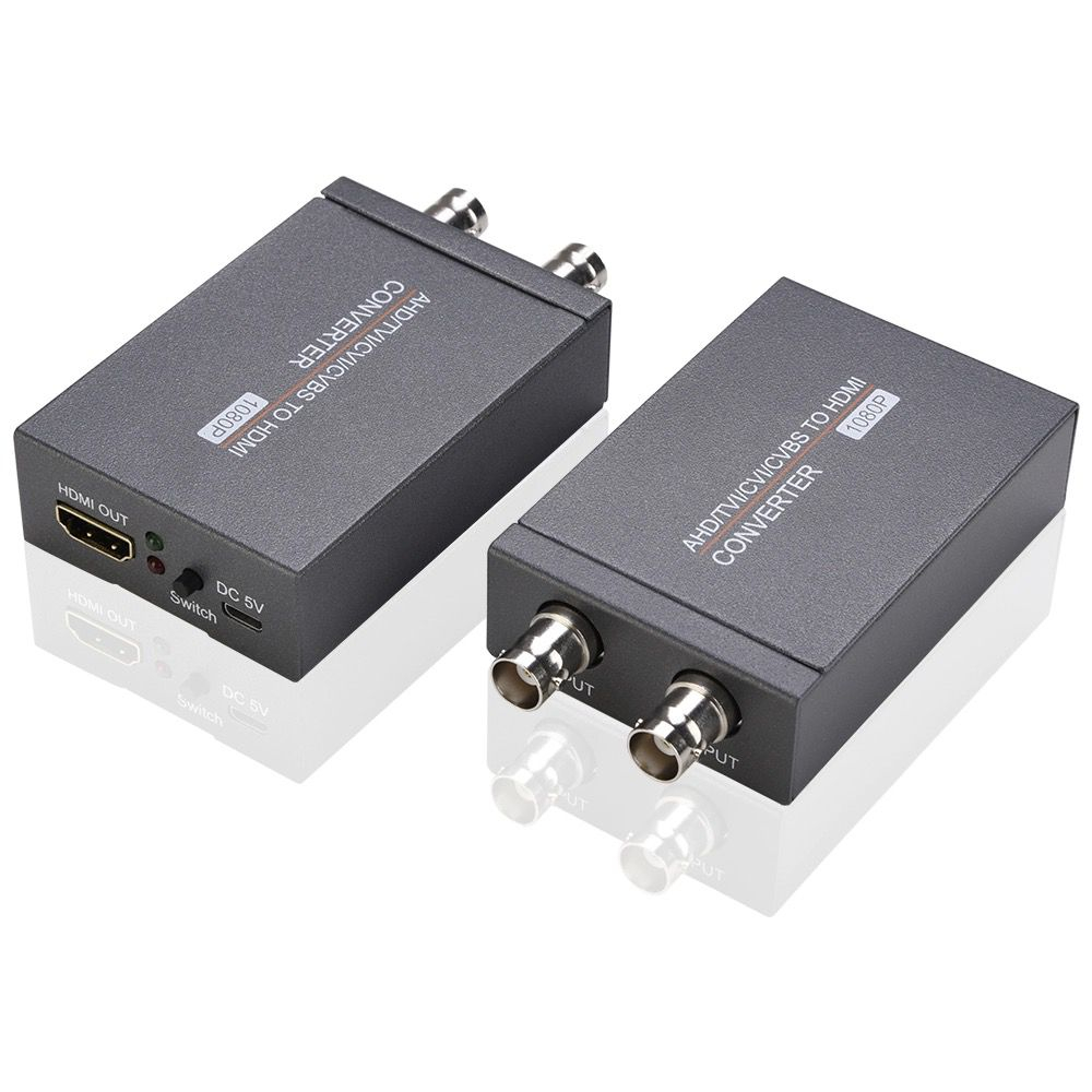 TVI/CVI/AHD CCTV to HDMI Converter 4K HDMI to AHD/CVI/TVI support up to  8MP 4K CCTV CAMERA AHD TVI HDCVI to HDMI KONVERTER