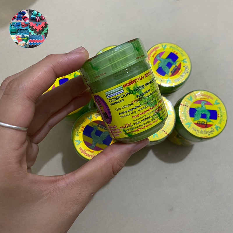 Jual Hongthai Brand Compound Inhaler | Inhaler Viral Thailand | Shopee ...