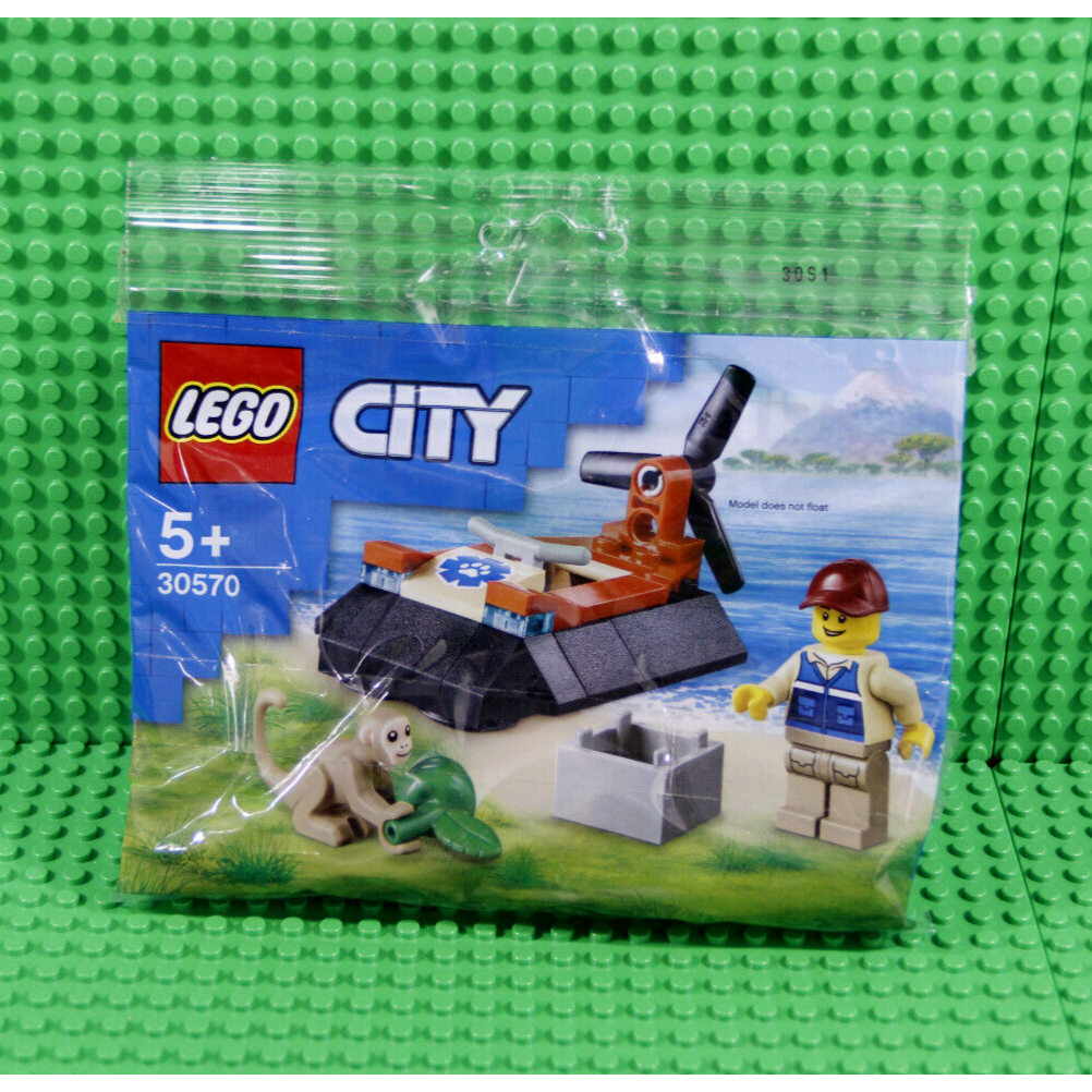 Jual LEGO City - 30570 Wildlife Rescue Hovercraft Polybag Set Building ...