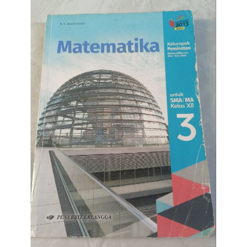Materi matematika minat kelas 12