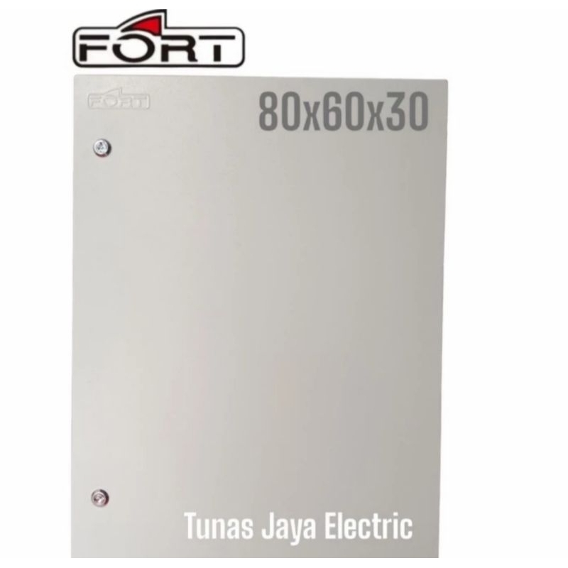 Jual Box Panel Metal 80x60x30 INDOOR IP55 FORT (PREMIUM) | Shopee Indonesia