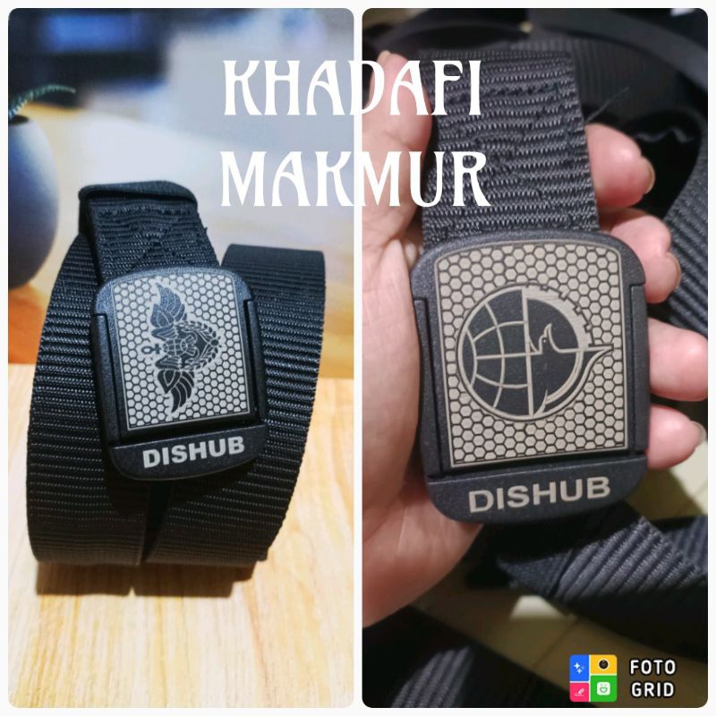 Jual Gesper Dishub Laser Logo Bulat Dan Logo Wing Sabuk Dishub Ikat