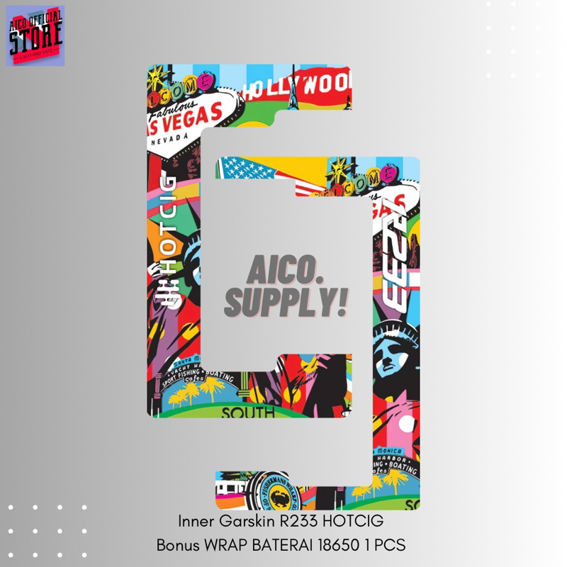 Jual AICO - Premium Inner Garskin R233 V1 Original Desain - Stiker ...