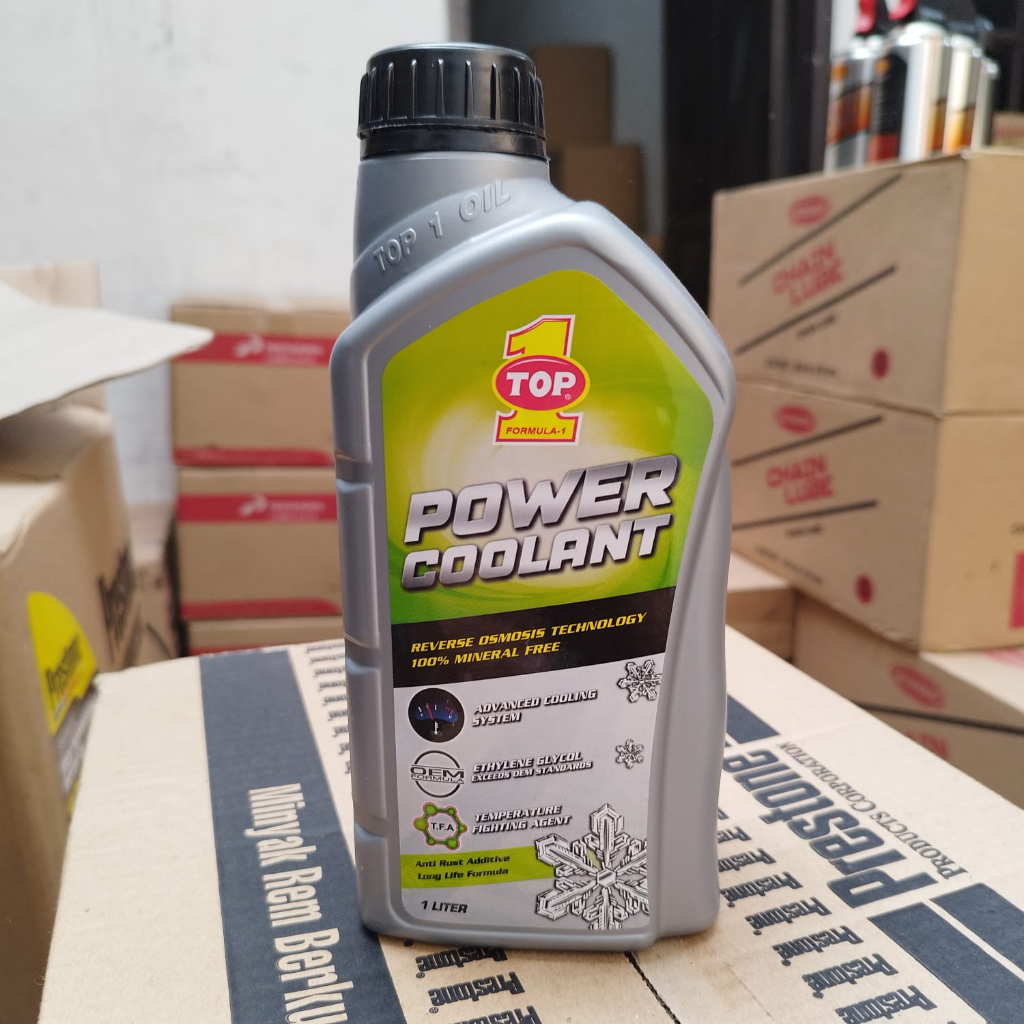 Jual Air Radiator Top 1. Air Coolant Top1. 1Liter. Hijau. | Shopee ...