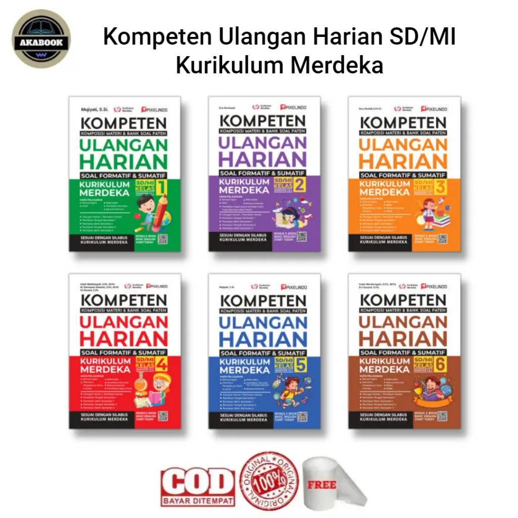 Jual Buku Kompeten Ulangan Harian Kurikulum Merdeka SD / MI | Shopee ...