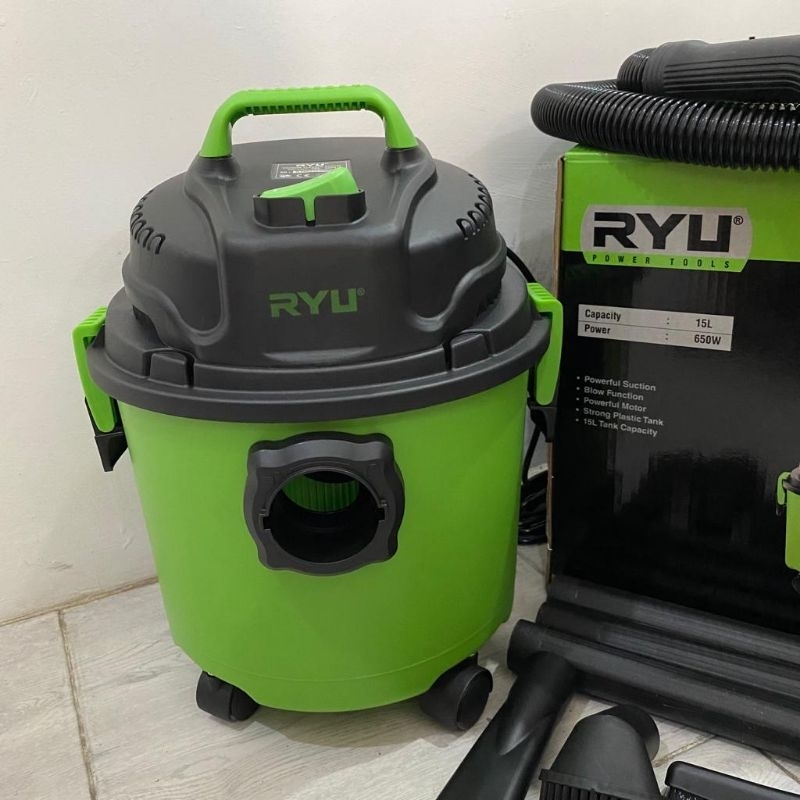 Jual Vacum Cleaner Ryu RVC15 Penyedot Debu Vakum 3in1 Basah Kering ...