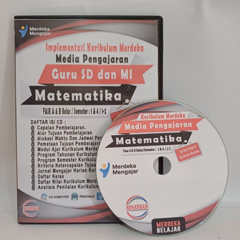 Jual modul ajar matematika sd kelas 1 dan 4 semester 1 dan 2 kurikulum ...