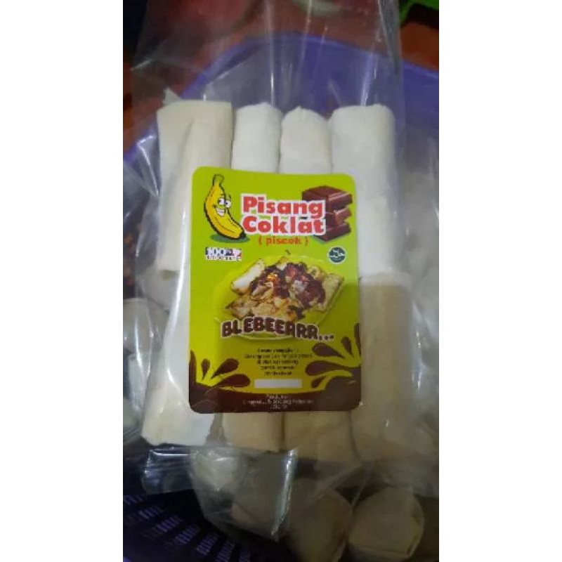 Jual Pisang Coklat Lumer Pisang Coklat Lumer Bleber Piscok Lumer Isi