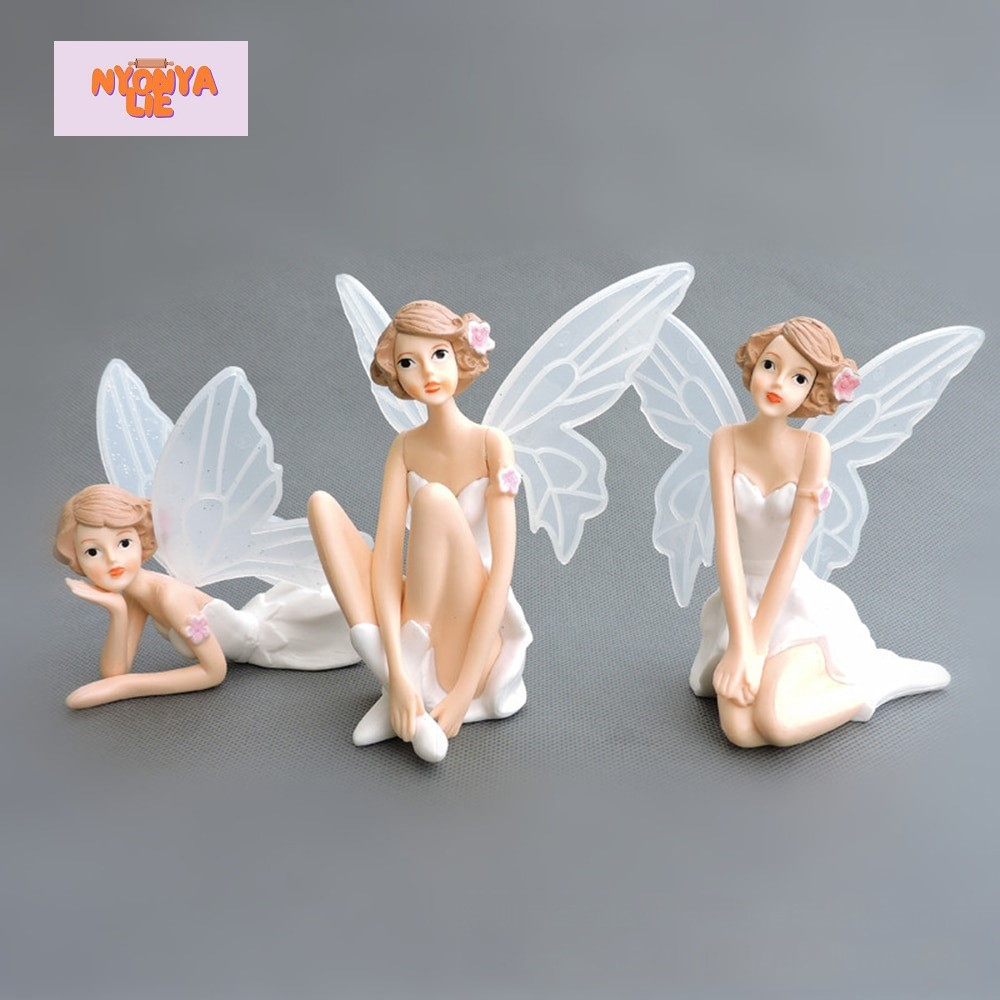 Jual CCB17 Topper Boneka Balerina Peri Fairy Bunga Dekorasi Kue Ulang ...