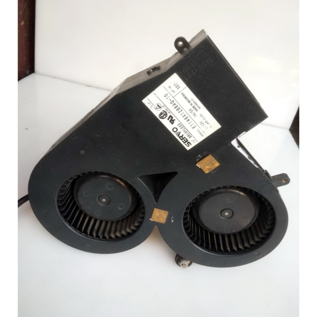 Jual Dual Blower Fan Dc Brushless SERVO 12v 1A | Shopee Indonesia