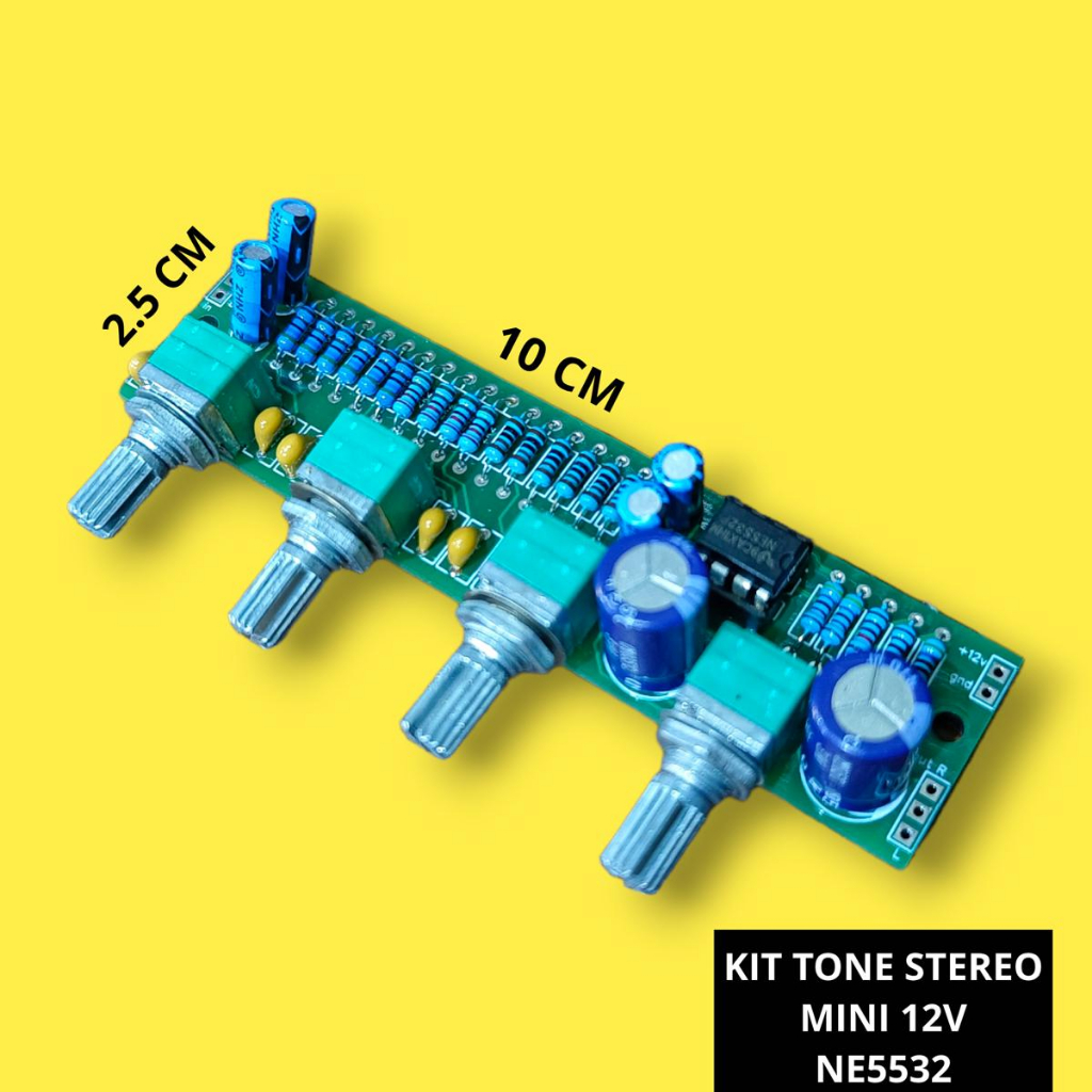 NE5532 TDA1308 Mixer per scheda di miscelazione con ingresso segnale Audio Mono a 2 vie modulo misto per suono vocale del microfono  44