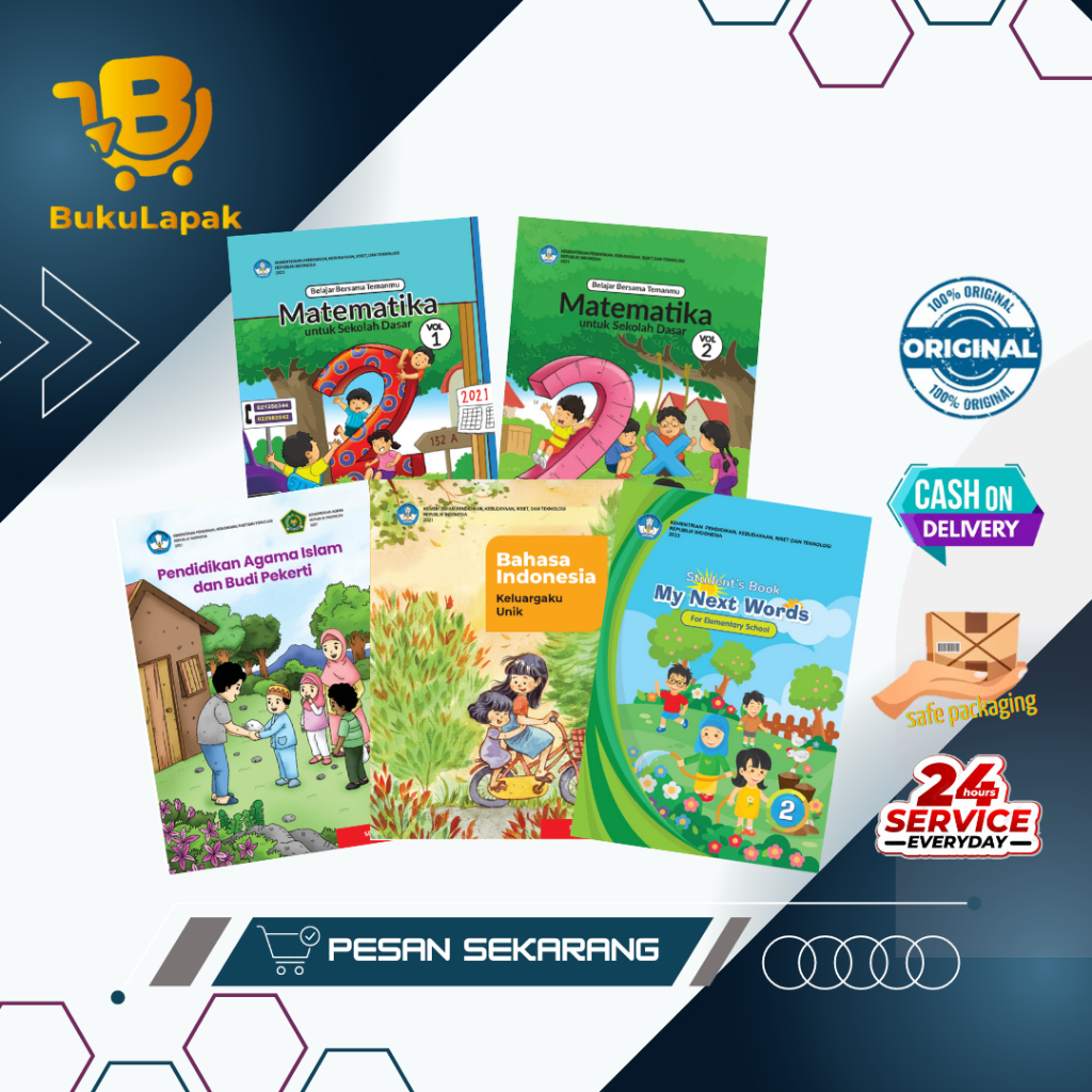 Jual Buku Kurikulum Merdeka Kelas 2 SD, Buku Merdeka Belajar Kelas 2 SD ...