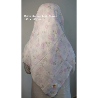 Jual D Scarf White Series Elegant 