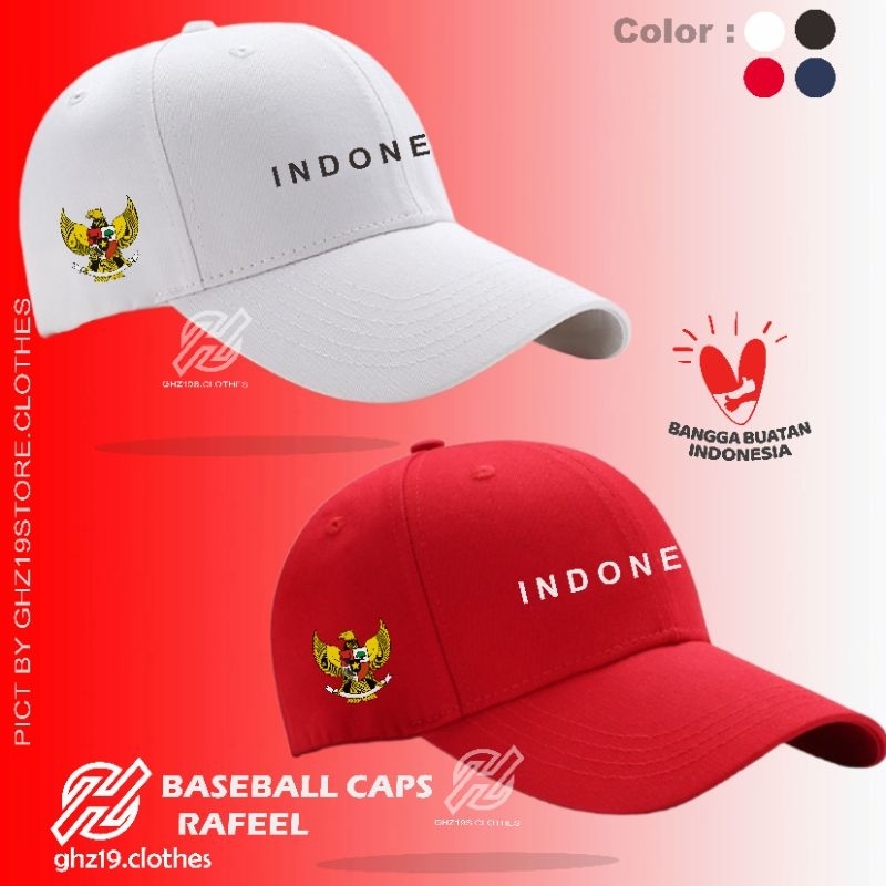 Jual Topi Baseball Merah Putih Garuda Indonesia Unisex Dewasa Keren ...