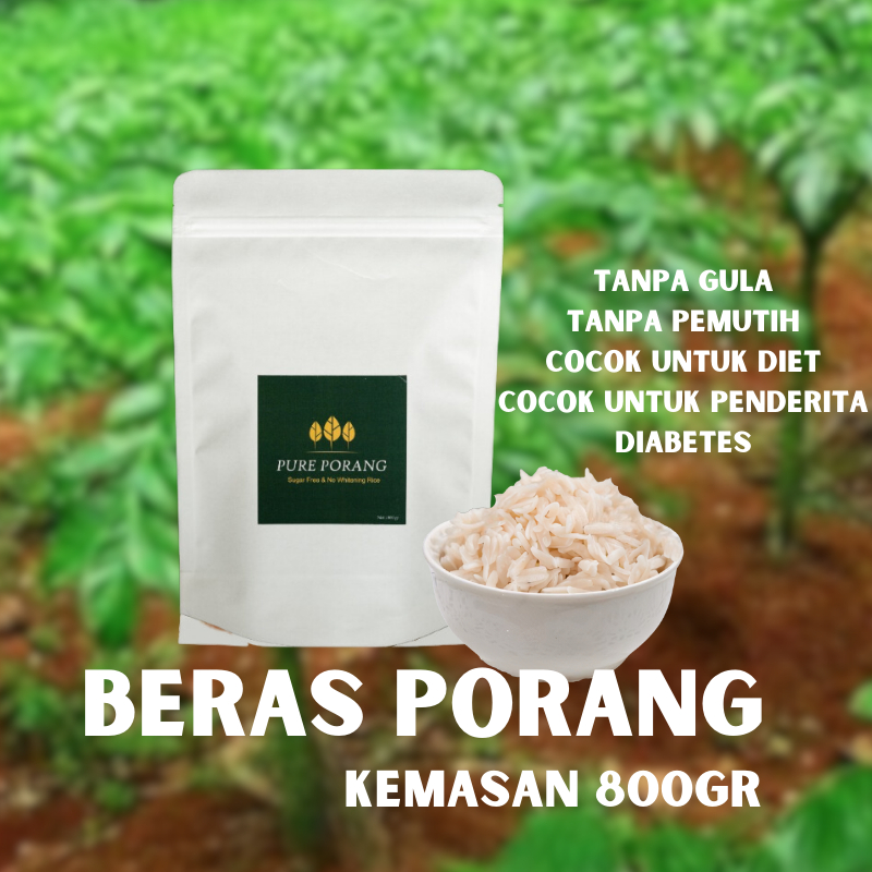 Jual Beras Porang Merk Pure Porang 800gr | Shopee Indonesia
