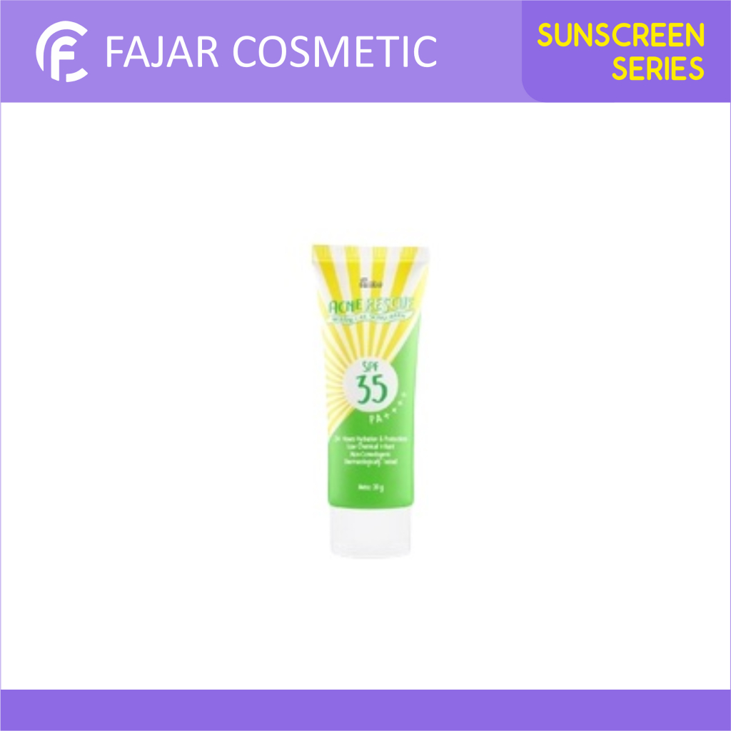 Jual FAJARCOSMETIC - FANBO ACNE RESCUE WATER GEL SUNSCREEN SPF 35 PA ...