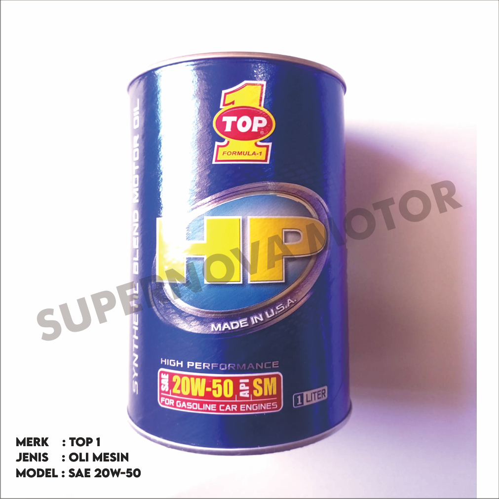 Jual Oli Mesin Top Hp Sae W High Performance Api Sm Liter