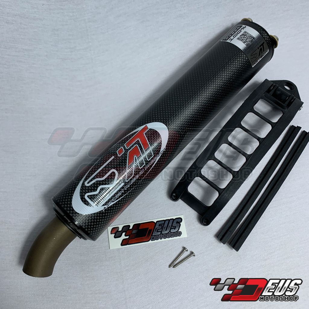 Jual Silencer Aitech Dry Carbon Gen Cm Universal Silincer Knalpot