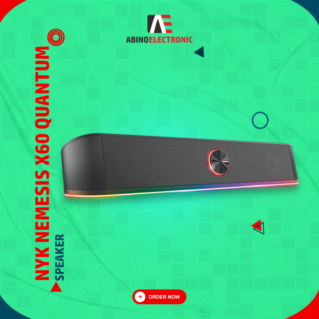 Jual Speaker Gaming NYK Nemesis X60 Quantum Soundbar Komputer PC Laptop