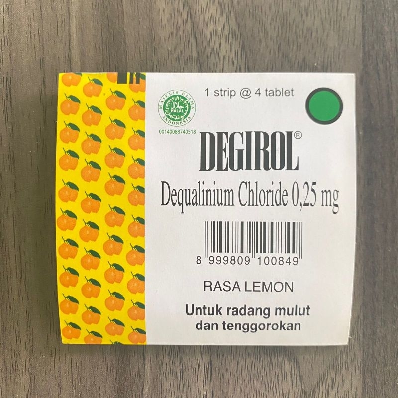 Jual DEGIROL (Mengatasi Radang Mulut & Tenggorokan) | Shopee Indonesia