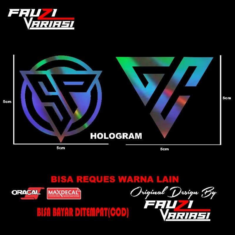Jual STICKER CUTTING LOGO VIRAL CUTTING STICKER LOGO GC SP | Shopee ...