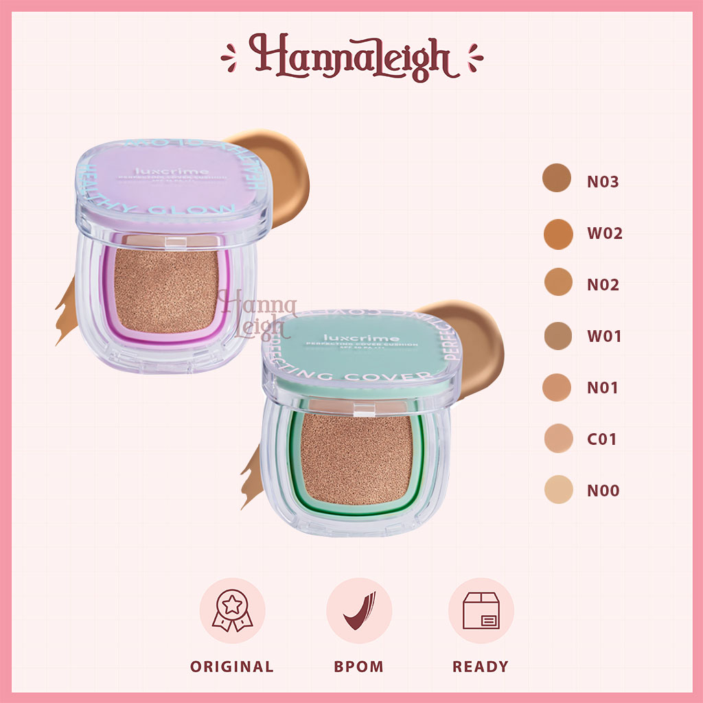 Jual LUXCRIME Perfecting Cover Cushion Shopee Indonesia