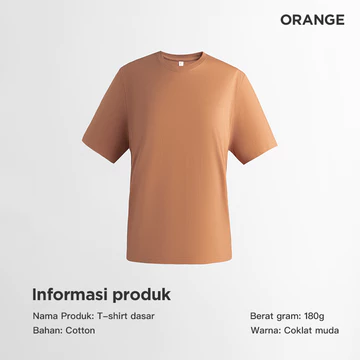 (Cuci Gudang Besar Besaran!)Kaos Polos Pria Kaos Cowok Kaos Oblong Tebal Kaos Lengan Pendek