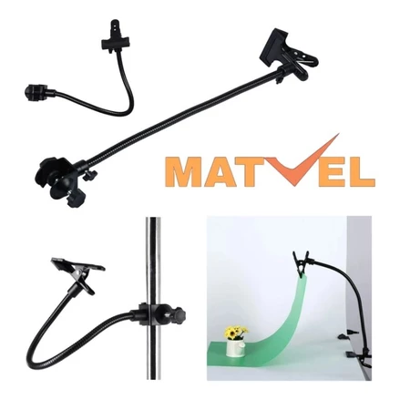 Matvel Clamp Portable Serbaguna Penjepit Reflector Flexible Universal  Background Clamp Backdrop Layar Photo Product Holder Studio Tripod Lazypod Table Jepit Meja