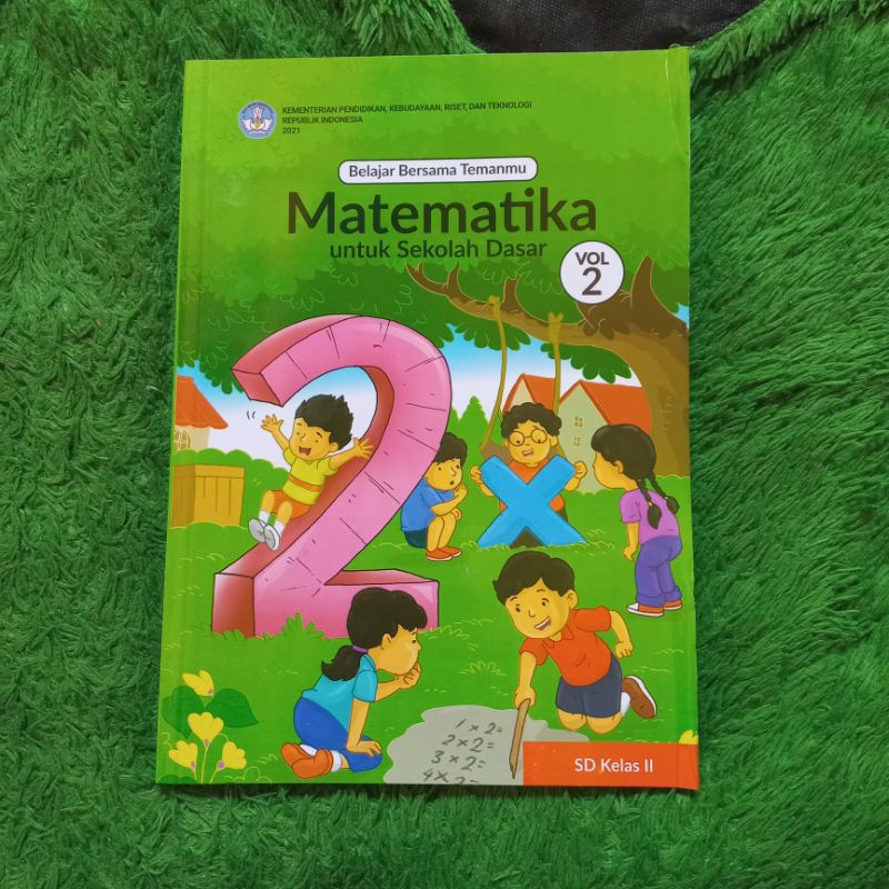 Jual ORIGINAL BUKU MATEMATIKA KELAS 2 SD VOL 2 KURIKULUM MERDEKA ...